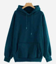 DRAXSTAR FASHION Men Full Sleeve Solid Hooded Sweatshirt