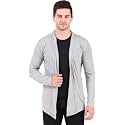 DRAXSTAR Mens Cotton Shrug Open Full