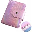DRDS 20 Slots Nail Art Stamp Plate Holder Stamping Plates Storage Bag Cases Rainbow Practical Empty Rectangle Plates Big Size 6.0X12.0CM Organizers