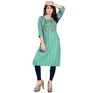 DREAM DZIRE Blue Office wear Kurti