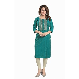 DREAM DZIRE Marron Office wear Kurti