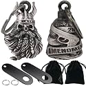 Dream Apparel 2 Pack Motorcycle Bells Guardian Angel for Biker Rider Men Women Ride Riding with Hangers, Drive Away Gremlins