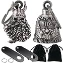 Dream Apparel 2 Pack Motorcycle Bells Guardian Angel for Biker Rider Men Women Ride Riding with Hangers, Drive Away Gremlins