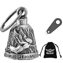 Dream Apparel Motorcycle Ride Bell For Bikers, Heavy Spirit Bells Accessory And Key Chain For Luck