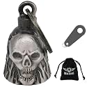 Dream Apparel Motorcycle Ride Bell For Bikers, Heavy Spirit Bells Accessory And Key Chain For Luck