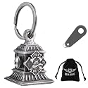 Dream Apparel Motorcycle Ride Bell For Bikers, Heavy Spirit Bells Accessory And Key Chain For Luck