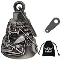 Dream Apparel Motorcycle Ride Bell For Bikers, Heavy Spirit Bells Accessory And Key Chain For Luck