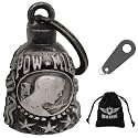 Dream Apparel Motorcycle Ride Bell For Bikers, Heavy Spirit Bells Accessory And Key Chain For Luck