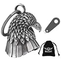 Dream Apparel Motorcycle Ride Bell For Bikers, Heavy Spirit Bells Accessory And Key Chain For Luck