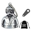 Dream Apparel Motorcycle Ride Bell For Bikers, Heavy Spirit Bells Accessory And Key Chain For Luck