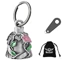 Dream Apparel Motorcycle Ride Bell For Bikers, Heavy Spirit Bells Accessory And Key Chain For Luck