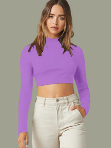 dream beauty fashion casual solid women light blue top