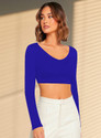 Dream Beauty Fashion Casual Solid Women Blue