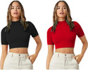 Dream Beauty Fashion Casual Solid Women Red Top