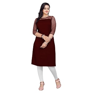 Dream Beauty Fashion Poly Net Straight Crepe