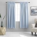 Dream Blue Living Room Curtain PanelsEnergy Saving