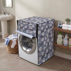 dream care waterproof amp dustproof washing machine cover front load amp fully automatic suitable for 5 kg 52 kg 55 kg 61 x 86 x 48 cms