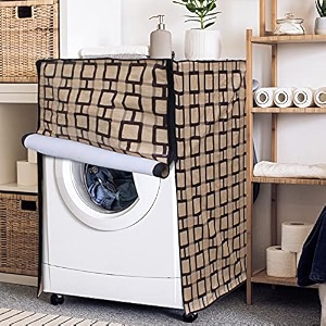 dream care waterproof amp dustproof washing machine cover front load amp fully automatic suitable for 6 kg 62 kg 65 kg 61 x 86 x 53 cms
