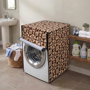 dream care waterproof amp dustproof washing machine cover front load amp fully automatic suitable for 6 kg 62 kg 65 kg 61 x 86 x 53 cms