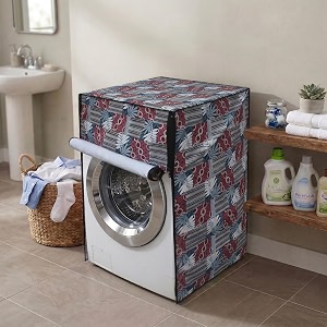dream care waterproof amp dustproof washing machine cover front load amp fully automatic suitable for 8 kg 82 kg 85 kg 61 x 86 x 66 cms