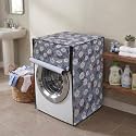 DREAM CARE Waterproof &amp; Dustproof Washing Machine Cover Front Load &amp; Fully Automatic Suitable for 5 kg, 5.2 kg, 5.5 kg (61 x 86 x 48 cms)