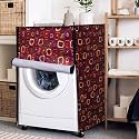 DREAM CARE Waterproof &amp; Dustproof Washing Machine Cover Front Load &amp; Fully Automatic Suitable for 5 kg, 5.2 kg, 5.5 kg (61 x 86 x 48 cms)