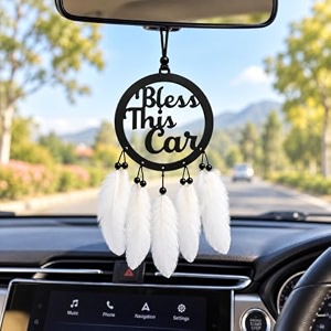 dream catcher car hanging handmade hanging wall hangings home decor garden car outdoor bedroom pack of 1 the-can-car-hang