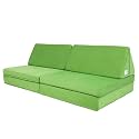 Dream Couch - Original Full-Size Triangles Play Couch, High Density Modular Foam Sofa for Playroom, for Toddlers and Kids - Washable &amp; Convertible Playroom Furniture, Roary