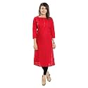 Dream Desi Womens Cotton White Colour Chickankari