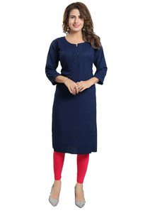 Dream Dzire Women Chikan Embroidery Straight