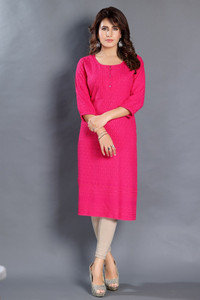 Dream Dzire Women Chikan Embroidery Straight