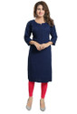 Dream Dzire Women Chikan Embroidery Straight
