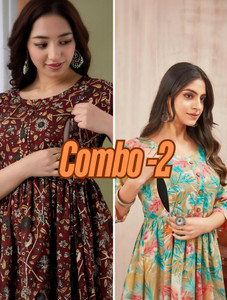 Dream Global Women Printed Anarkali Kurta