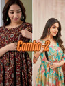 Dream Global Women Printed Anarkali Kurta