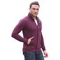 Dream of Glory Inc. Men's Standard Length Cotton Blend Solid Regular Jacket
