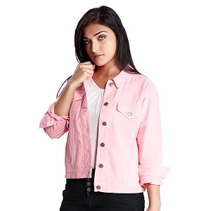 Dream of Glory Inc. Womens Denim Jacket