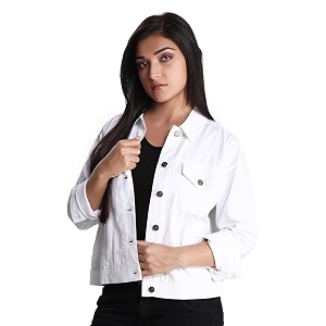 Dream of Glory Inc. Womens Denim Jacket