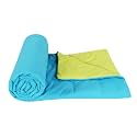 Dream Living Reversible Comforter Microfiber Reversible AC Comforter/Blanket for All Weather for Double Bed Comforter (Green & Teal)| TC - 125