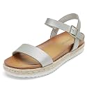 DREAM PAIRS Espadrille Casual Platform Sandals