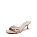 DREAM PAIRS Heels for Women Rhinestone Open