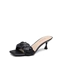 DREAM PAIRS Heels for Women Rhinestone Open
