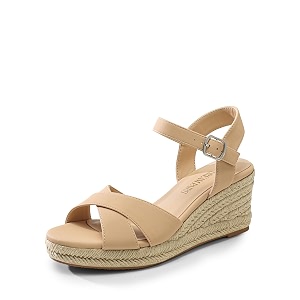DREAM PAIRS Womens Espadrille Wedge Sandals