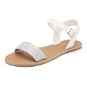 DREAM PAIRS Women39s Flat Sandals