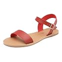 DREAM PAIRS Women39s Flat Sandals