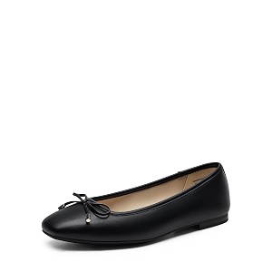 DREAM PAIRS Womens Flats Square Toe Ballet