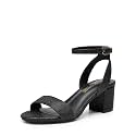 DREAM PAIRS Women's Low Chunky Heels Sandals
