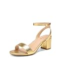 DREAM PAIRS Women's Low Chunky Heels Sandals