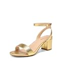 DREAM PAIRS Women's Low Chunky Heels Sandals
