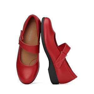 DREAM PAIRS Womens Mary Jane Flats Ankle