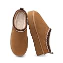 DREAM PAIRS Women39s Platform Genuine Suede House
